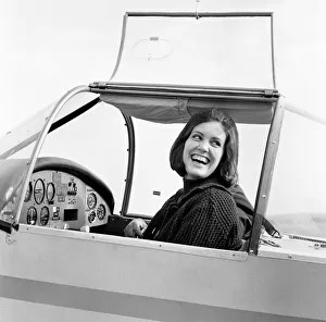 23 year old nurse, June Sage, the first nurse to fly solo