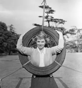 24 year old actress Jill Bennett. 12th August 1955