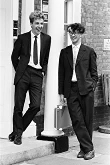 01263 Prints: 24-year-old Mike McCallum (right) and 23-year-old Tim Noakes who both work for
