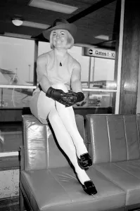27 year old Diana Moore a stewardess with British Midland Airways