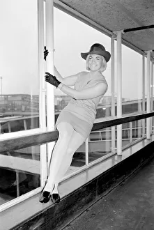 27 year old Diana Moore a stewardess with British Midland Airways
