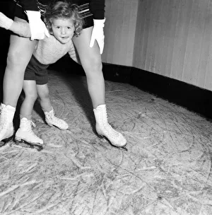 When 3 years old Stephanie Wilkie, Manchesters youngest skater gets on the rink