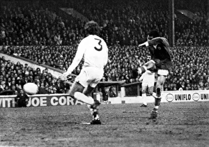 Strike Prints: from 30 yards against Crystal Palace at Ninian Park last night - 30th April 1974
