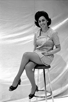 30 yr-old Ida Bazley of Edge Hill, Liverpool, winner of the Miss Littlewoods title