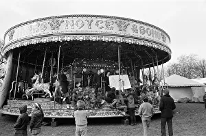 The 300-year-old custom of holding a fairground service on Good Friday was revived in