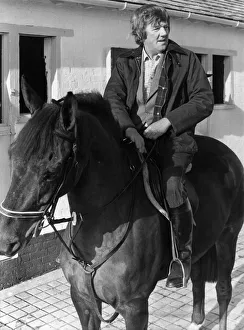 36 year old George McAuley who is the partner and horse trainer at Clayhill Farm Leigh