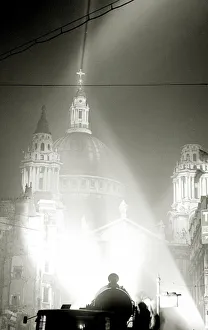 Cathedrals Prints: At 3pm on 8 May 1945, Prime Minister, Winston Churchill announced that the war in Europe