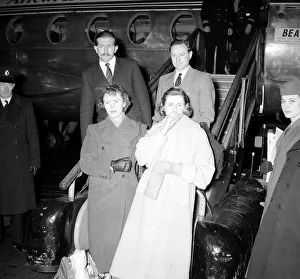 Core61 Prints: 4 members of the crew of the BEA plane that crashed in Munich Captain James Thain