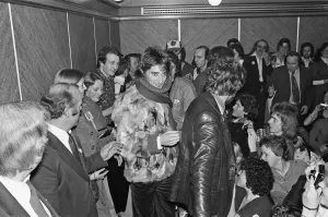Photography Prints: Over 400 Rod Stewart fans joined the Daily Mirror Pop Club trip to Amsterdam over