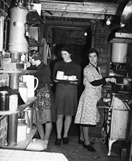 Canteen Prints: More than 5000 meals are served every week from this kitchen at the Stanley Palace forces