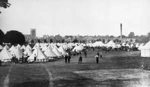 Scenic Prints: 6th Cambridgeshire Rifle Volunteer Corps seen here mobilised