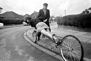 73 year old Patrick Thomas of Laleham Middlesex has made himself this nine foot long
