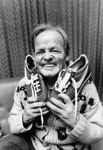 Teeth Prints: 78 year old Kipper Herring preparing for the Great North Run in June