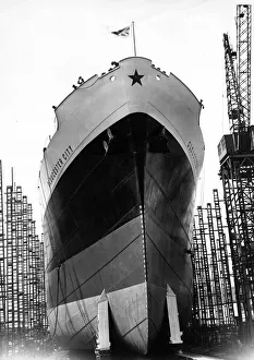 The 8, 000-ton ship Gloucester City was launched at John Readhead