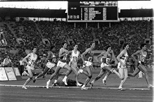 800 metres Olympic final in the Grand Arena of the Central Lenin Stadium Moscow Olympics