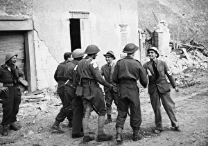 On 9th July 1944, British and Canadian troops captured the city of Caen in Normandy