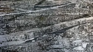 00880 Prints: A-Bomb special feature by Tom Parry Nagasaki site of second Atomic bomb this time a