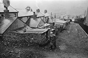 01022 Prints: Abertillery, the largest town of the Ebbw Fach valley in what was the historic county of