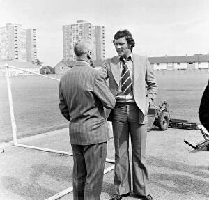 Images Dated 12th July 1974: The last act of Bill Shankly as Liverpool manager was to sign striker Ray Kennedy