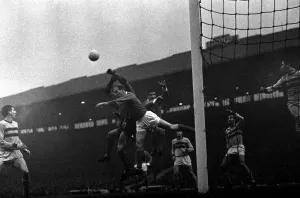 Action during the match between Manchester United and West Ham United at Old Trafford