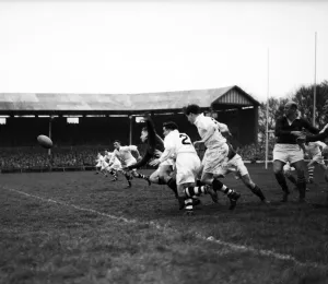 00408 Prints: Action from the Swansea v South Africa match at St Helens Ground