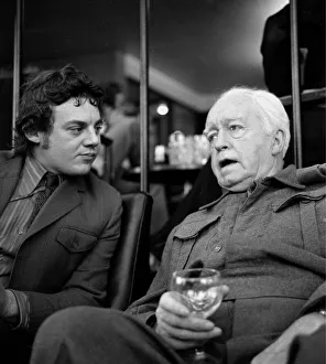 Actor Arnold Ridley who plays Private Godfrey in the BBC television series Dads Army
