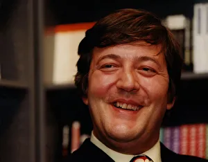 00494 Prints: Actor and author Stephen Fry in Newcastle to promote his new book on 3rd November 1998