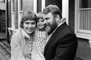 00999 Prints: Actor Brian Blessed marries Hildegard Hope Blessed (Hildegard Neil