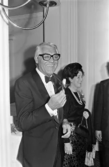 Actor Cary Grant attends a Variety Club of Great Britain Ball in Leeds. 26th October 1972