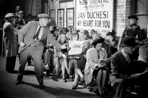 Actor Charles Laughton seen here in his role as Charles Staggers in the film