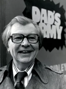 Actor Clive Dunn noted for his outstanding character as the Home Guard Corporal Jones in