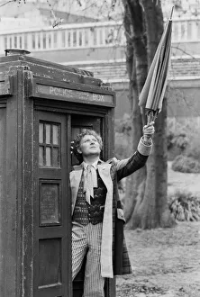 Actor Colin Baker, recently named as the sixth Doctor Who in the BBC science fiction