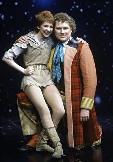 Actor Colin Baker, who plays Doctor Who in the BBC science fiction programme