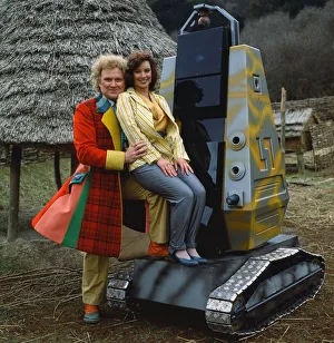 Actor Colin Baker, who plays Doctor Who in the BBC science fiction programme
