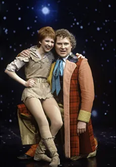 Actor Colin Baker, who plays Doctor Who in the BBC science fiction programme