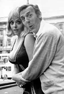 One Mature Man Only Prints: Actor, comedian and writer, Eric Sykes was appearing with Alexandre Dane in