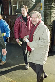 Drama Prints: Actor David Jason during the filming of A Touch of Frost'. 11th February 1992