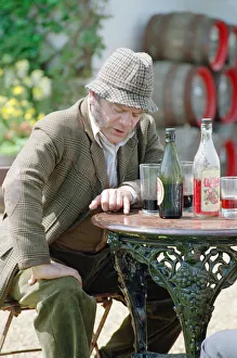 Actor David Jason pictured during the filming of The Darling Buds of May
