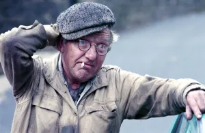 Actor Gordon Wharmby who plays Wesley Pegden in the BBC situation comedy series Last of