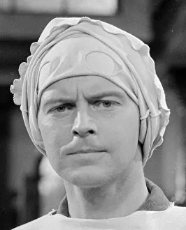 Actor Ian Lavander as Private Pike seen here in a Dads Army Christmas special as Cpt