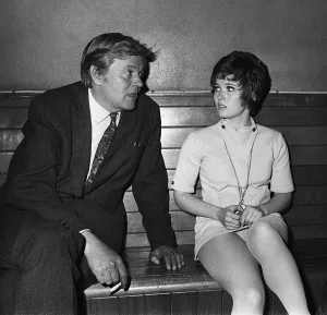 Talking Prints: Actor Jack Watling with his daughter Deborah Watling who played the Doctor Who Companion