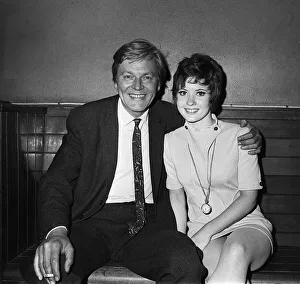 Actor Jack Watling with his daughter Deborah Watling who played the Doctor Who Companion