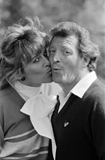 Kiss Prints: Actor Johnny Briggs of Coronation Street at the PGA Golf Championship