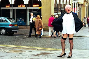 Actor Ken Morley who is appearing in The Rocky Horror Show at the Theatre Royal