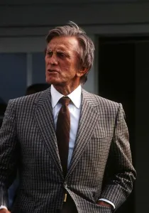 Actor Kirk Douglas at Guards Polo Club - July 1987 dbase MSI