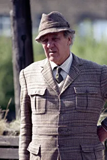 Actor Michael Aldridge who plays Seymour Utterthwaite in the BBC situation comedy series