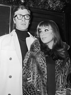 Actor Michael Caine arrives for the premiere of his latest film Alfie