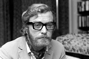 Actor Michael Caine pictured at his home in Grosvenor Square