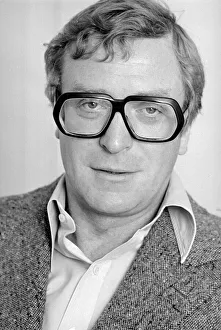 Actor Michael Caine seen here during an interview with the Reveille newspaper during