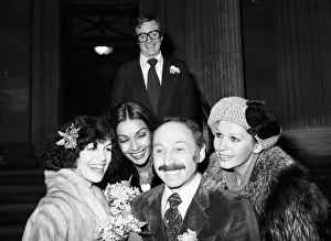 Actor Michael Caine and his wife Shakira return a marital compliment as they act as hosts